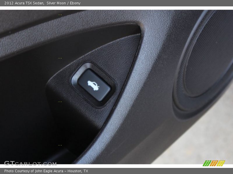 Silver Moon / Ebony 2012 Acura TSX Sedan