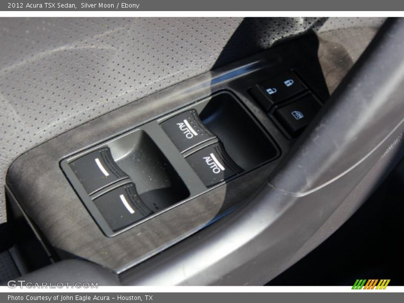 Silver Moon / Ebony 2012 Acura TSX Sedan