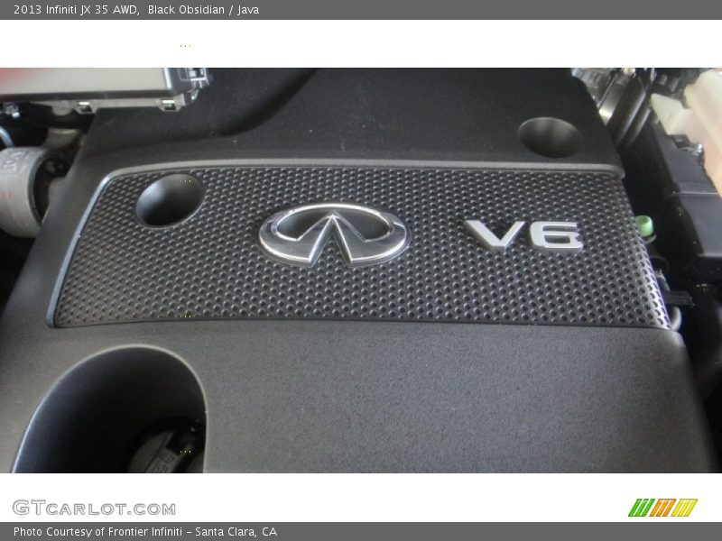 Black Obsidian / Java 2013 Infiniti JX 35 AWD