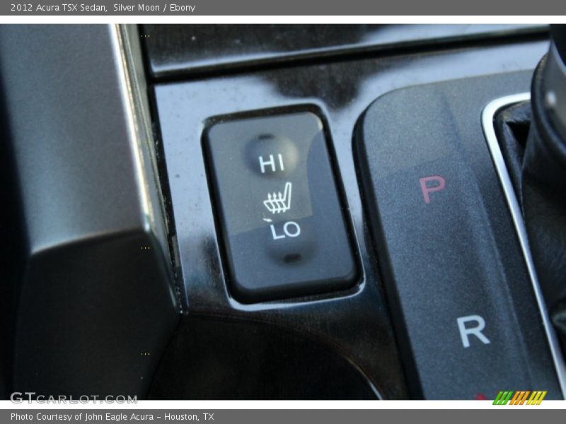 Silver Moon / Ebony 2012 Acura TSX Sedan
