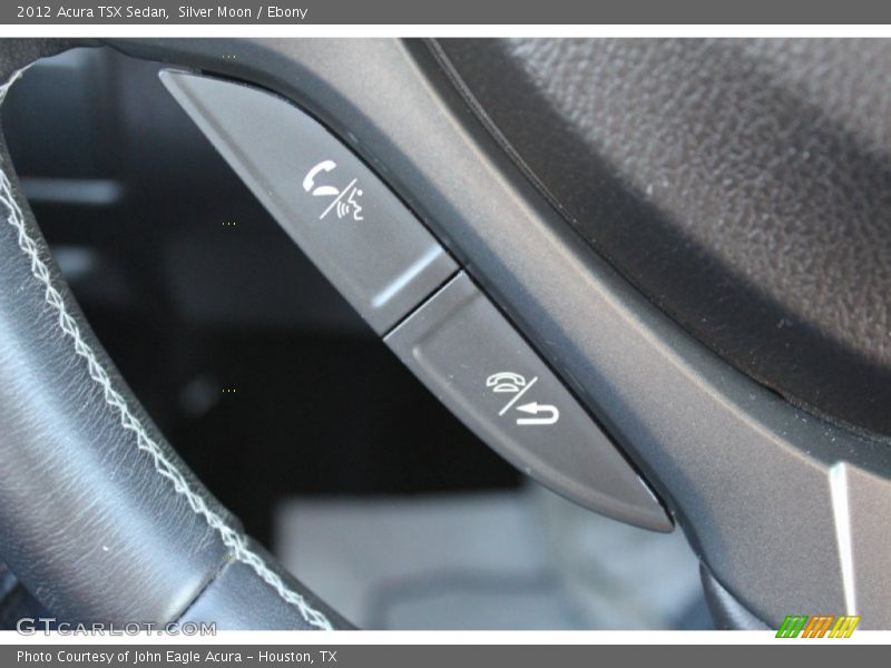 Silver Moon / Ebony 2012 Acura TSX Sedan