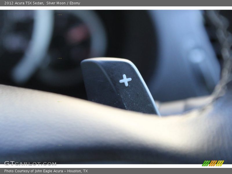 Silver Moon / Ebony 2012 Acura TSX Sedan