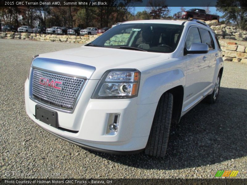 Summit White / Jet Black 2015 GMC Terrain Denali AWD