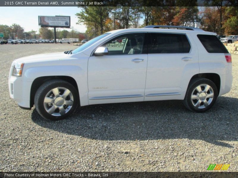 Summit White / Jet Black 2015 GMC Terrain Denali AWD