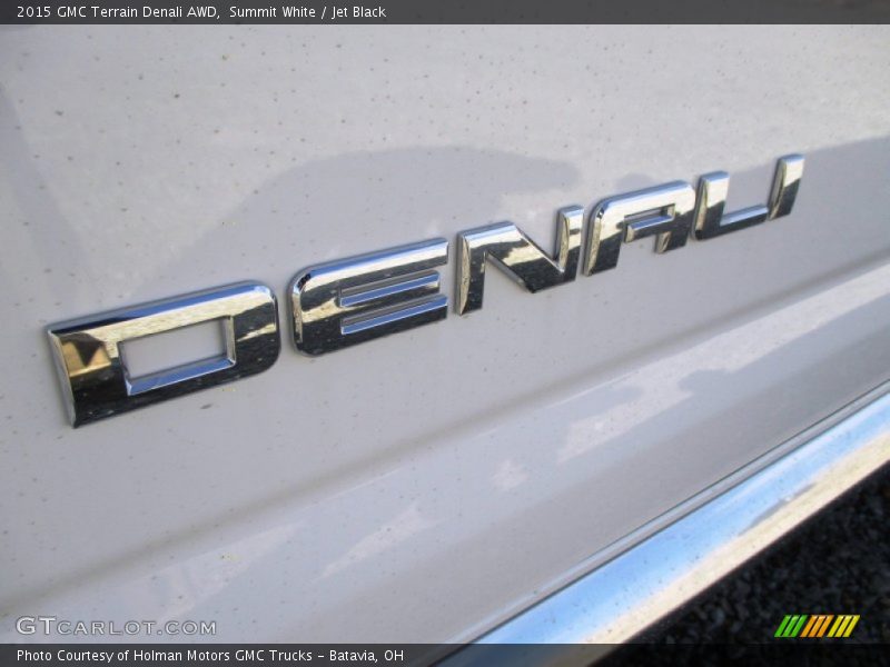Summit White / Jet Black 2015 GMC Terrain Denali AWD