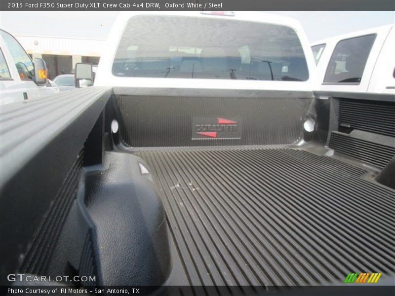 Oxford White / Steel 2015 Ford F350 Super Duty XLT Crew Cab 4x4 DRW