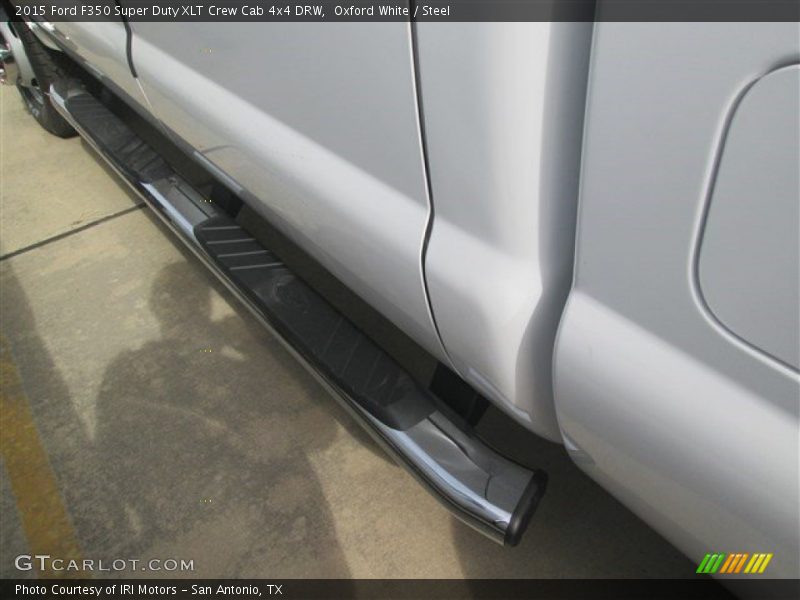 Oxford White / Steel 2015 Ford F350 Super Duty XLT Crew Cab 4x4 DRW