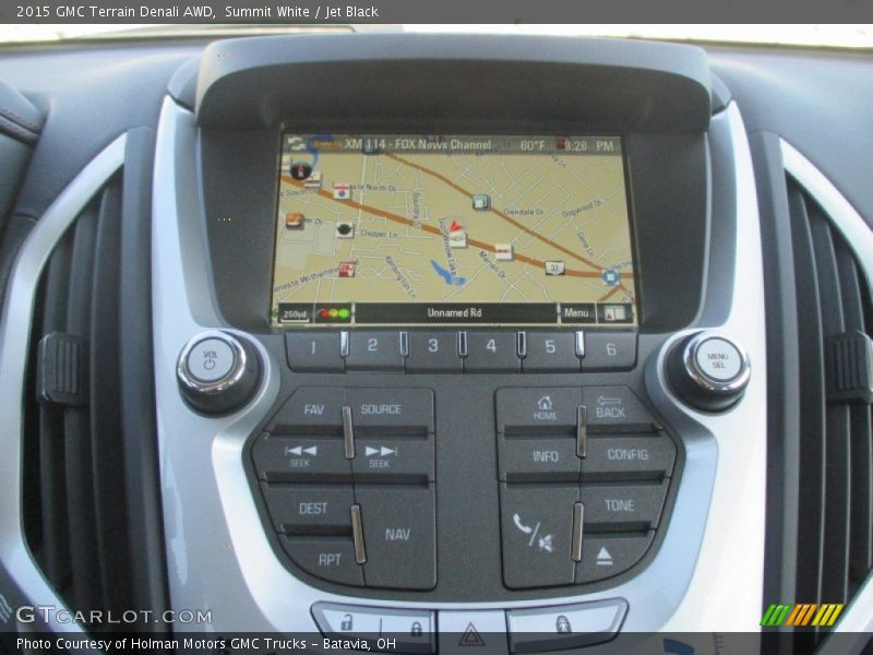 Summit White / Jet Black 2015 GMC Terrain Denali AWD