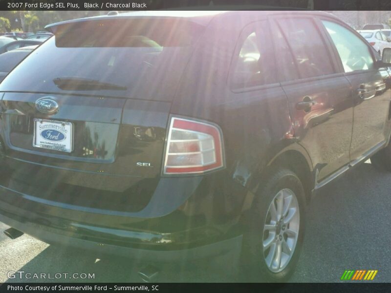 Black / Charcoal Black 2007 Ford Edge SEL Plus