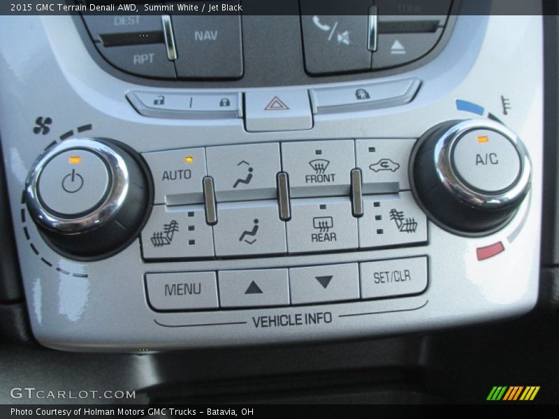 Summit White / Jet Black 2015 GMC Terrain Denali AWD