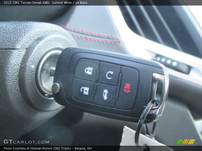 Summit White / Jet Black 2015 GMC Terrain Denali AWD