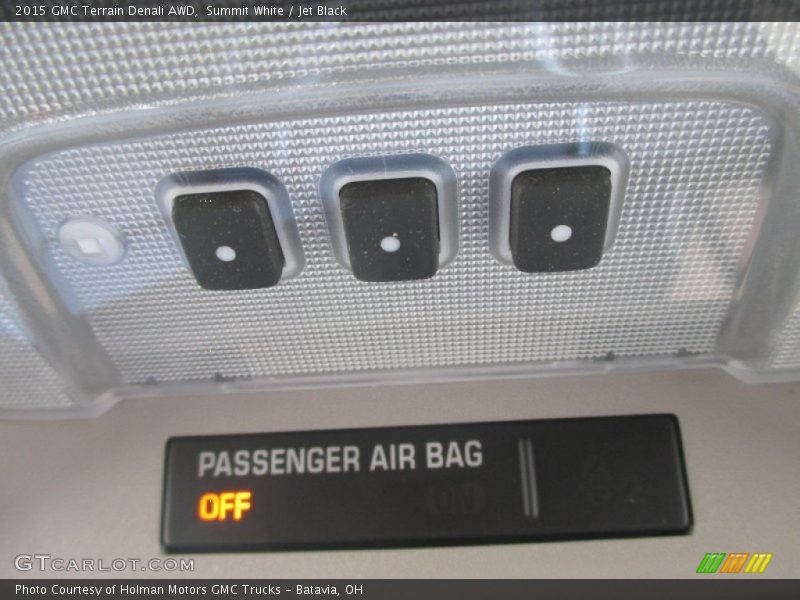 Summit White / Jet Black 2015 GMC Terrain Denali AWD