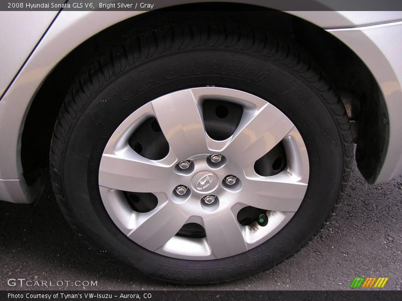 Bright Silver / Gray 2008 Hyundai Sonata GLS V6