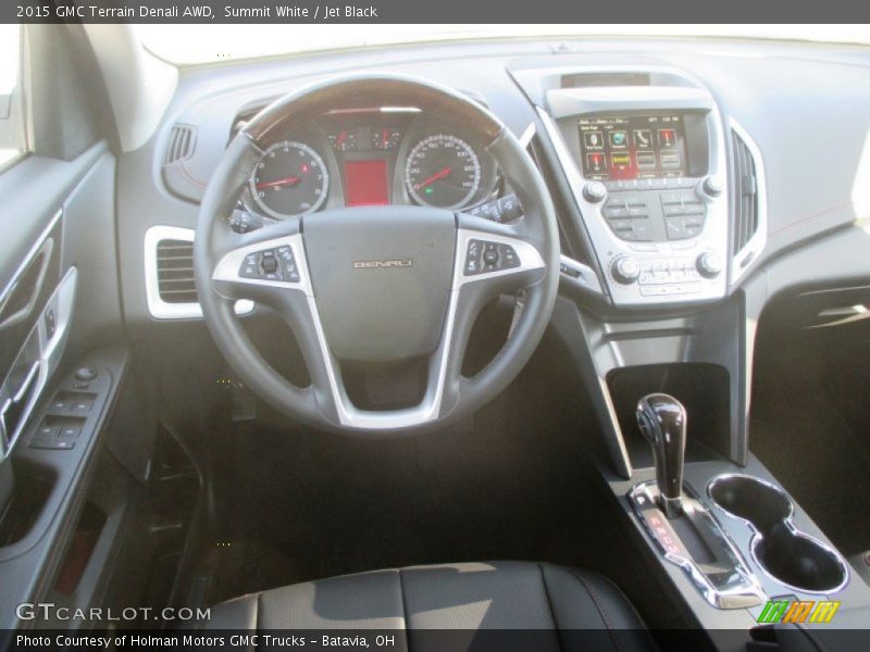 Summit White / Jet Black 2015 GMC Terrain Denali AWD