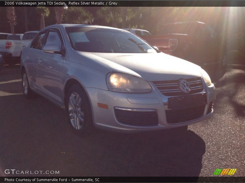 Reflex Silver Metallic / Grey 2006 Volkswagen Jetta TDI Sedan