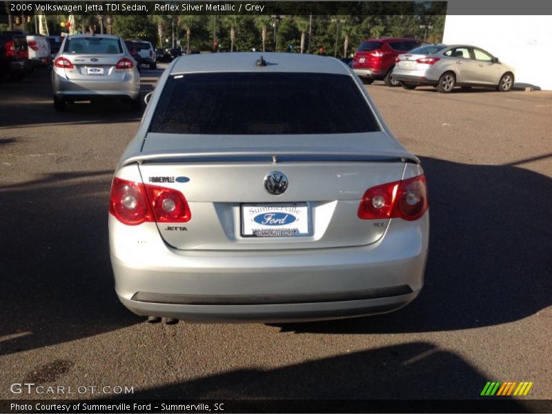 Reflex Silver Metallic / Grey 2006 Volkswagen Jetta TDI Sedan