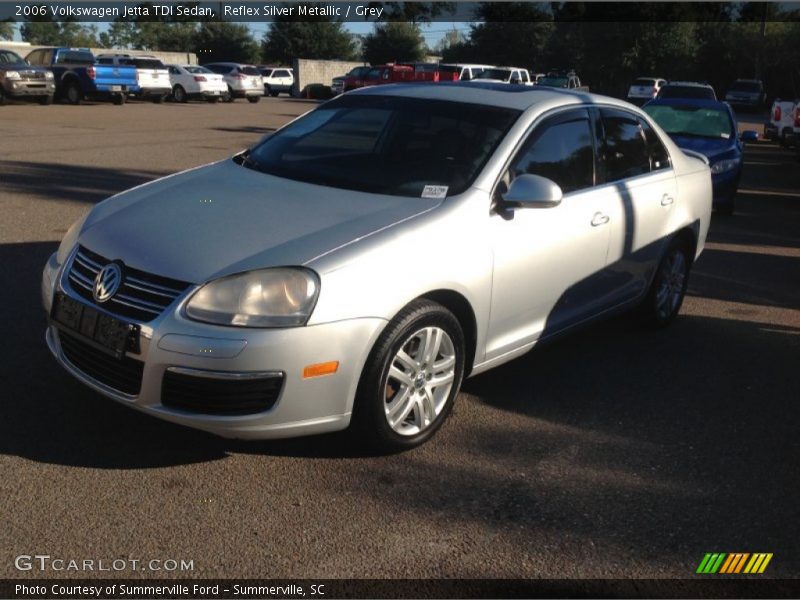 Reflex Silver Metallic / Grey 2006 Volkswagen Jetta TDI Sedan