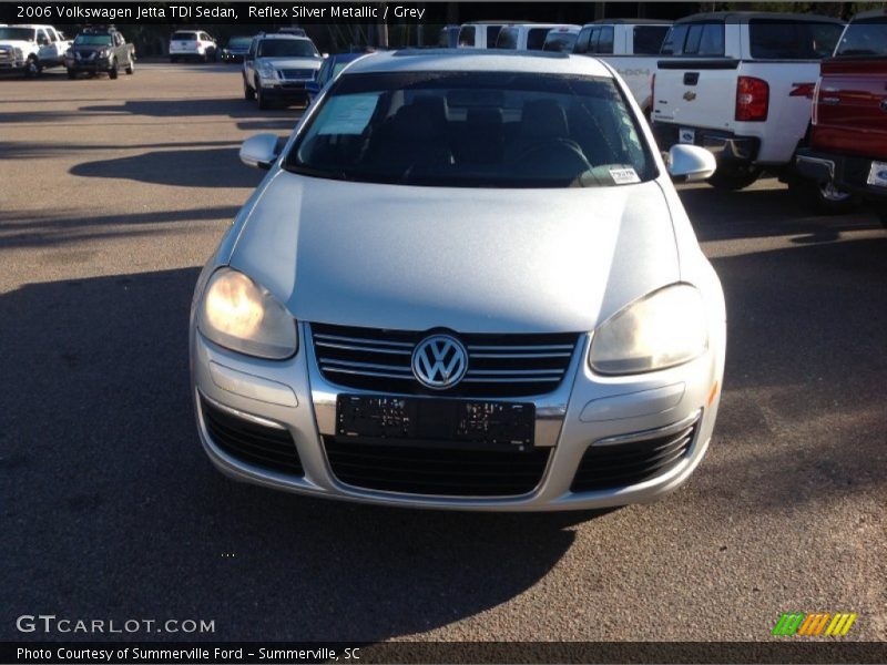 Reflex Silver Metallic / Grey 2006 Volkswagen Jetta TDI Sedan