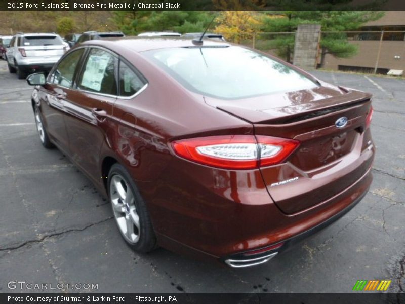  2015 Fusion SE Bronze Fire Metallic