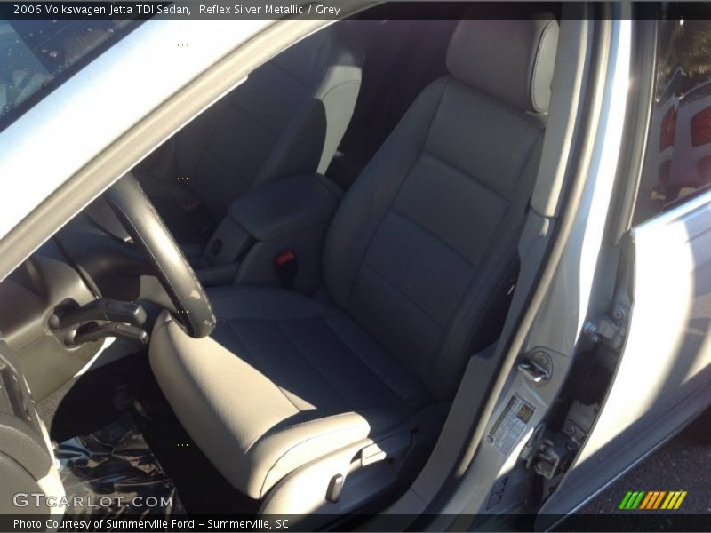 Reflex Silver Metallic / Grey 2006 Volkswagen Jetta TDI Sedan