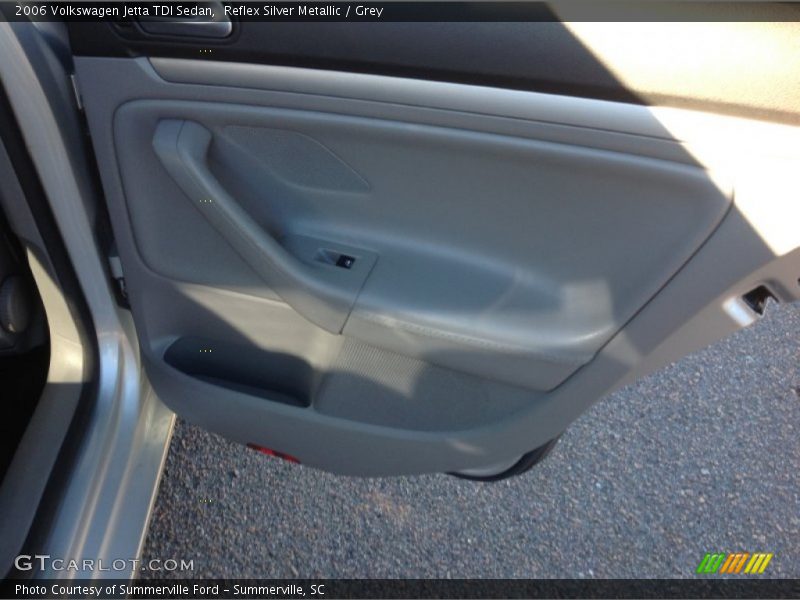 Reflex Silver Metallic / Grey 2006 Volkswagen Jetta TDI Sedan