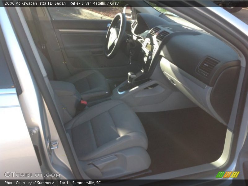 Reflex Silver Metallic / Grey 2006 Volkswagen Jetta TDI Sedan