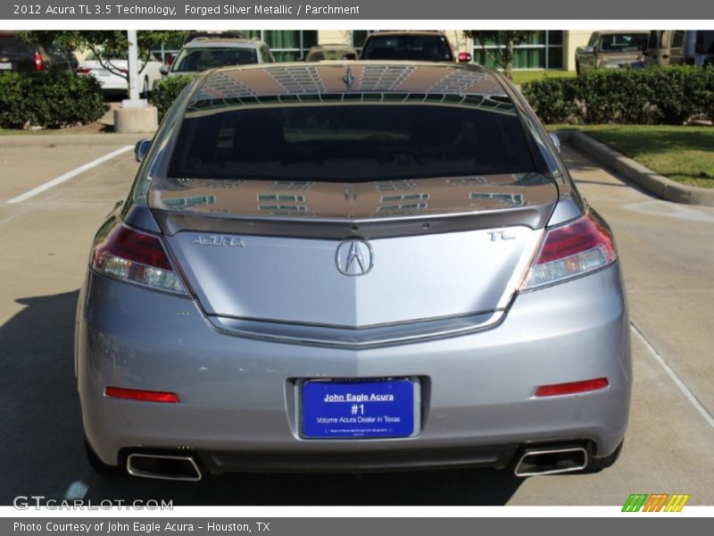 Forged Silver Metallic / Parchment 2012 Acura TL 3.5 Technology