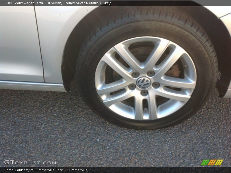 Reflex Silver Metallic / Grey 2006 Volkswagen Jetta TDI Sedan