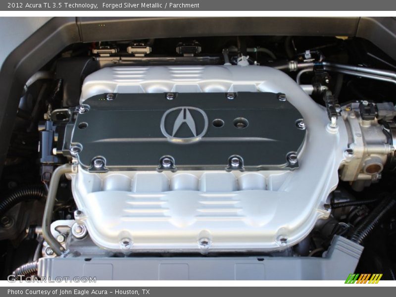 Forged Silver Metallic / Parchment 2012 Acura TL 3.5 Technology