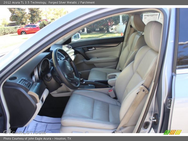 Forged Silver Metallic / Parchment 2012 Acura TL 3.5 Technology