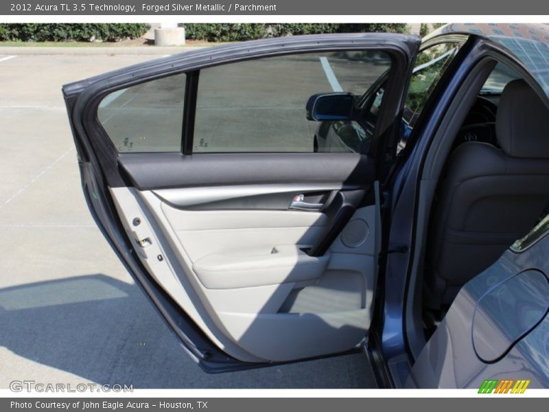 Forged Silver Metallic / Parchment 2012 Acura TL 3.5 Technology