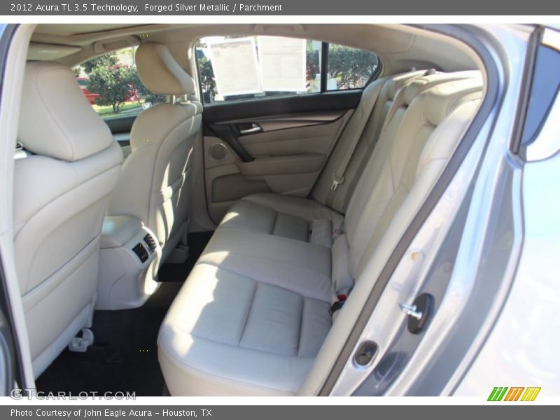 Forged Silver Metallic / Parchment 2012 Acura TL 3.5 Technology