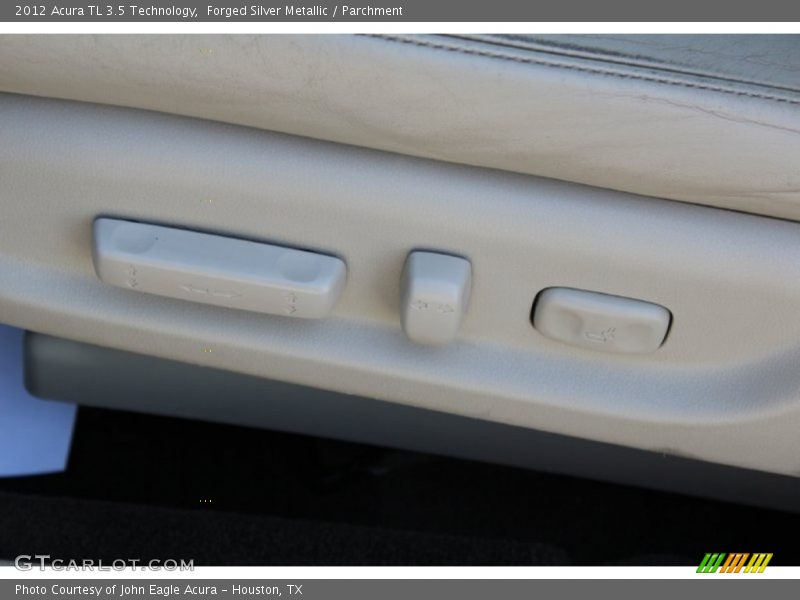 Forged Silver Metallic / Parchment 2012 Acura TL 3.5 Technology