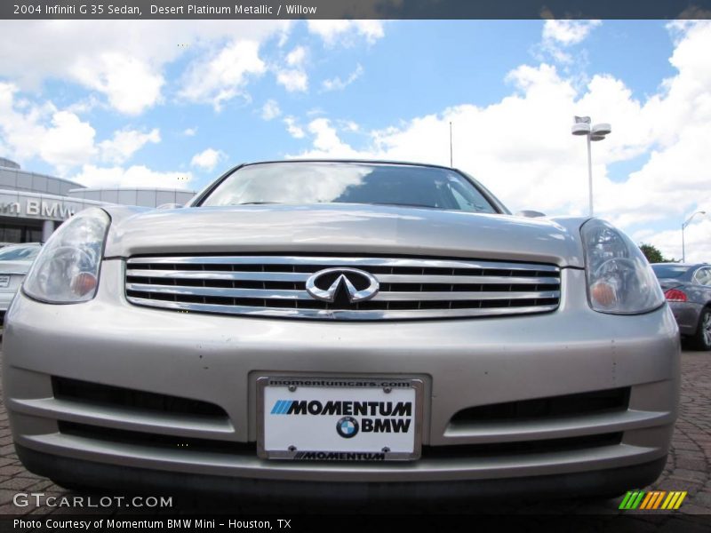 Desert Platinum Metallic / Willow 2004 Infiniti G 35 Sedan