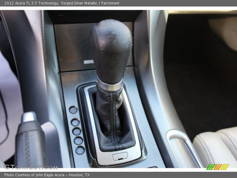 Forged Silver Metallic / Parchment 2012 Acura TL 3.5 Technology