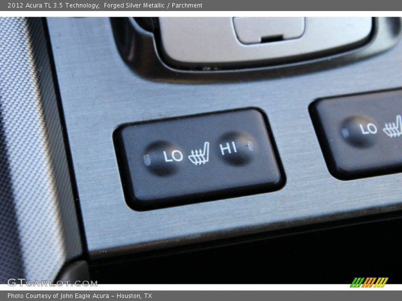 Forged Silver Metallic / Parchment 2012 Acura TL 3.5 Technology