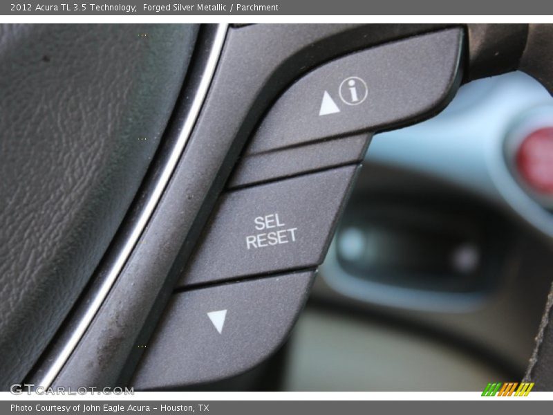 Forged Silver Metallic / Parchment 2012 Acura TL 3.5 Technology