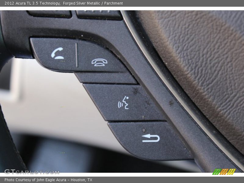 Forged Silver Metallic / Parchment 2012 Acura TL 3.5 Technology