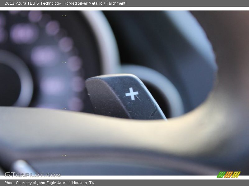 Forged Silver Metallic / Parchment 2012 Acura TL 3.5 Technology