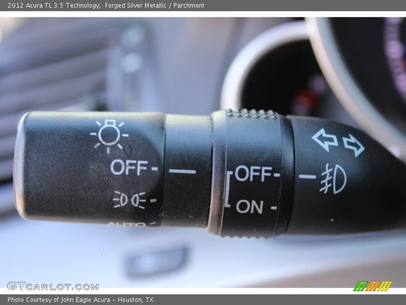 Forged Silver Metallic / Parchment 2012 Acura TL 3.5 Technology