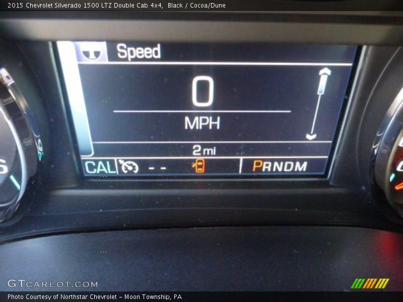 Black / Cocoa/Dune 2015 Chevrolet Silverado 1500 LTZ Double Cab 4x4