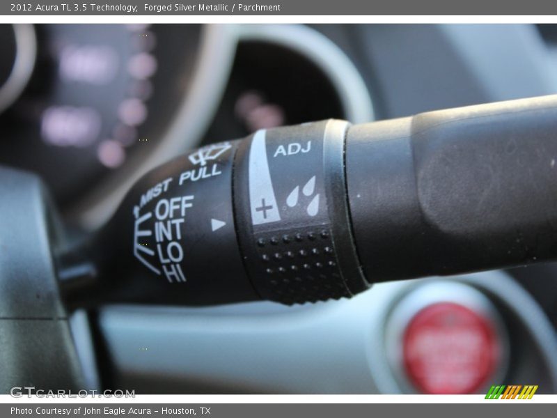 Forged Silver Metallic / Parchment 2012 Acura TL 3.5 Technology