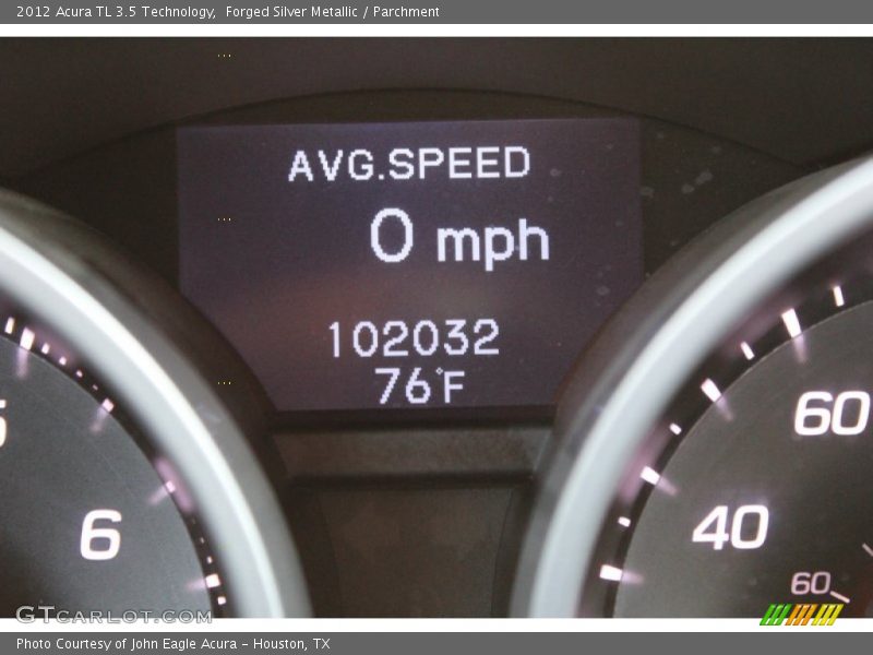 Forged Silver Metallic / Parchment 2012 Acura TL 3.5 Technology
