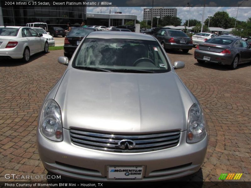Desert Platinum Metallic / Willow 2004 Infiniti G 35 Sedan
