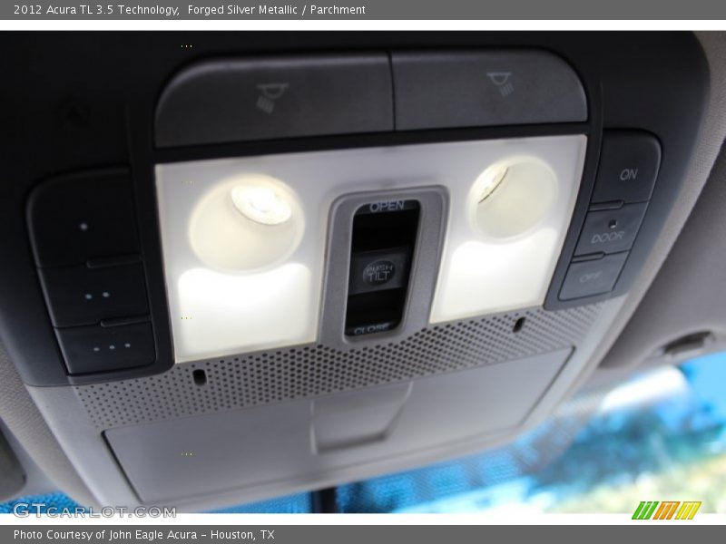 Forged Silver Metallic / Parchment 2012 Acura TL 3.5 Technology