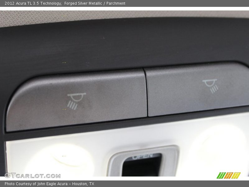 Forged Silver Metallic / Parchment 2012 Acura TL 3.5 Technology