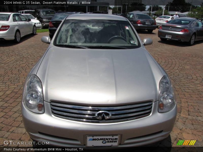 Desert Platinum Metallic / Willow 2004 Infiniti G 35 Sedan