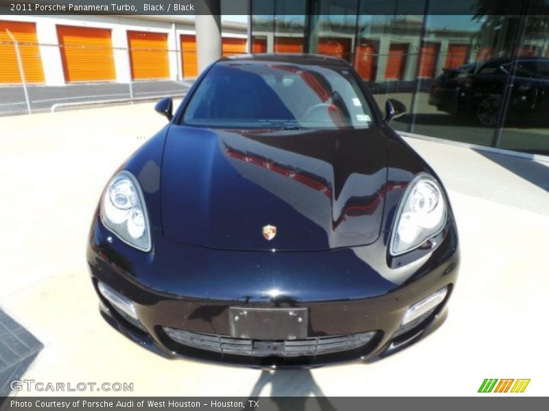 Black / Black 2011 Porsche Panamera Turbo