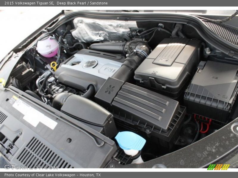 Deep Black Pearl / Sandstone 2015 Volkswagen Tiguan SE