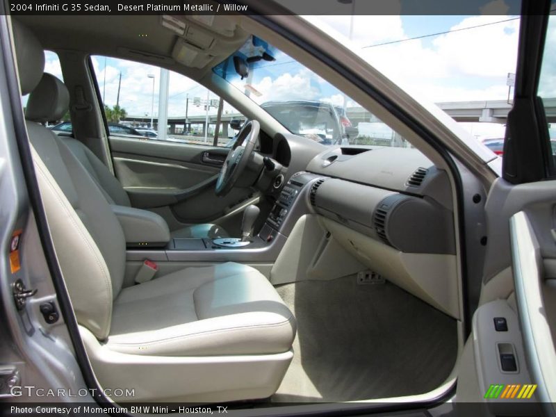 Desert Platinum Metallic / Willow 2004 Infiniti G 35 Sedan